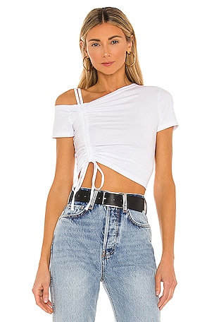 Kylie Ruched Front Top superdown