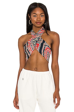 Alondra Halter Wrap Top superdown