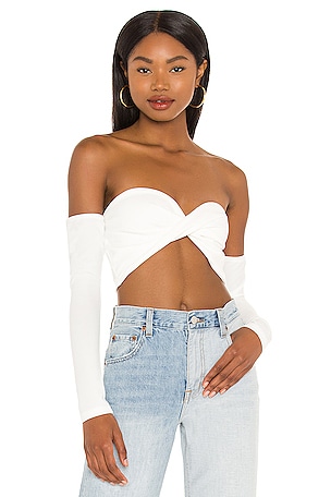 Celeste Twist Crop Top superdown