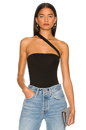 Rony Asymmetrical Bodysuit superdown