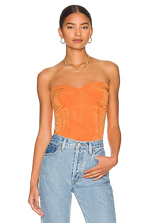 Marcella Wrap Bustier Top superdown