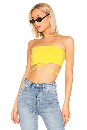 Tessa Wrap Tube Top