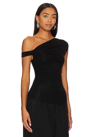 superdown Moxie Top in Black