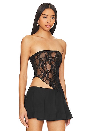 superdown Lucy Top in Black