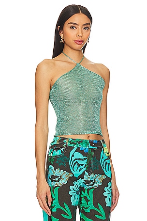 superdown Jem Halter Top in Teal