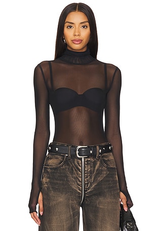 Twila Sheer Bodysuit superdown