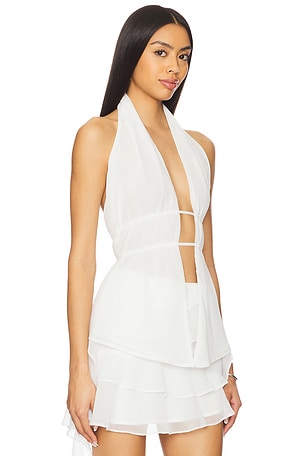 superdown Wren Top in White