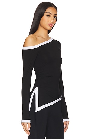 superdown Jordyn Top in Black