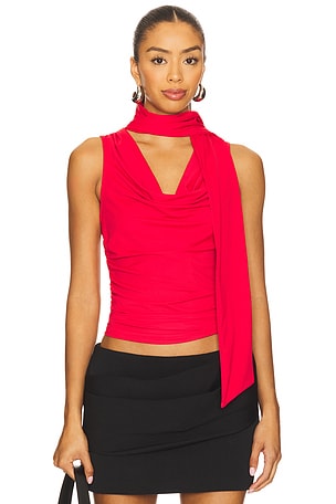 Amaly Drape Top superdown