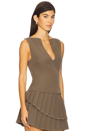 superdown Marlowe Top in Grey