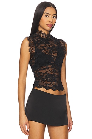 superdown Laura Top in Black