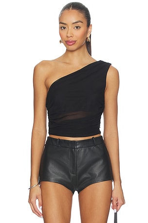 Amina Asymmetrical Top superdown