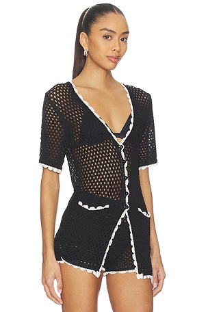 superdown Brisa Top in Black