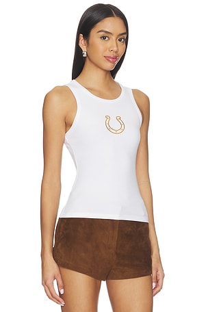 superdown Airlea Racerback Tank in White