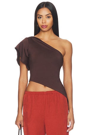 Marlene Asymmetrical Top superdown