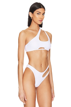 superdown Misty Bikini Top in White