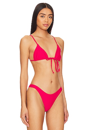 superdown Monique Bikini Top in Fuchsia