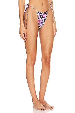 superdown Kimmie Bikini Bottom in Purple