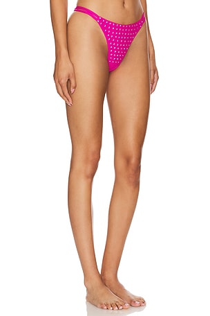 superdown Zita Bikini Bottom in Fuchsia