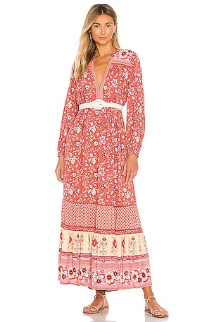 spell portobello road boho dress Gown in Wine Complete with double no stock Alfred Sung Black Bridesmaid Size:US12/AU16