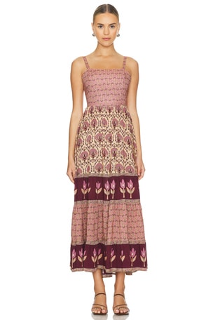 Chteau Quilted Strappy Maxi Dress SPELL