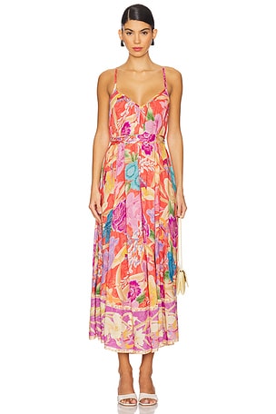 Painters Garden Strappy Maxi Dress SPELL