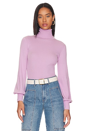 SPELL Highland Classic Skivvy Top in Lilac | REVOLVE