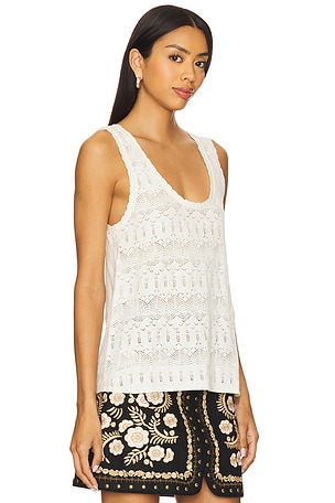 SPELL Siesta Cami in Ivory