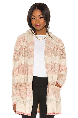 Free people striped cardigan best sale