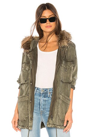 Splendid faux fur jacket on sale