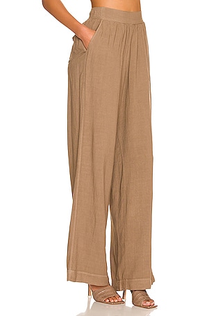 Splendid Golden Hour Pant in Brown