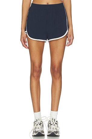 Megan Woven Nylon Run Short Splits59