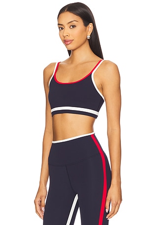 Splits59 Eva Rigor Double Strap Sports Bra in Navy
