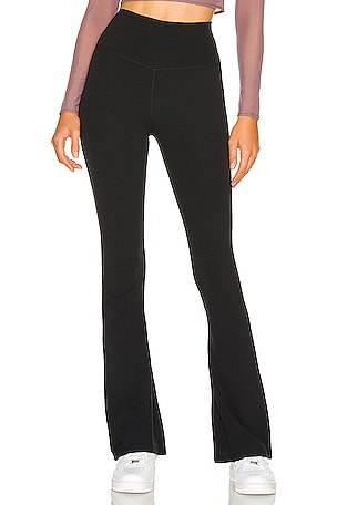 HATCH The Maternity Body Flare Leg Pant in Black