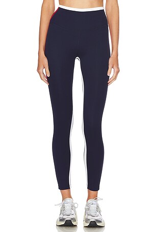 Splits59 Sammy High Waist Rigor 7/8 Legging in Blue