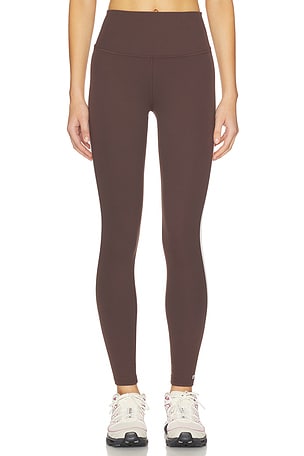 Splits59 Bianca High Waist Rigor 7/8 Legging in Chocolate