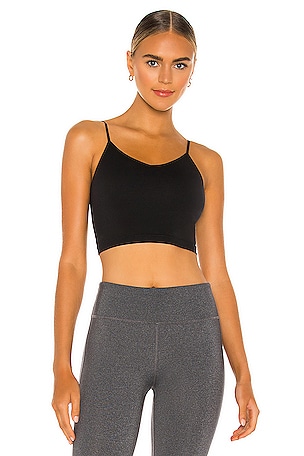 Airlift Double Check tank top in black - Alo Yoga
