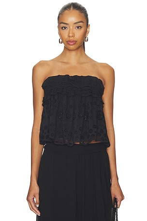 Toshiko Top Scarlett Poppies