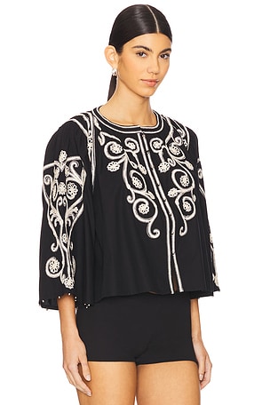Scarlett Poppies NEELY TOP in Black