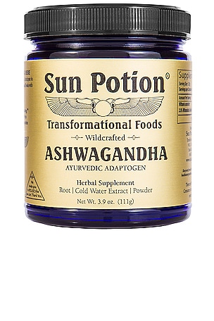 Organic Ashwagandha Ayurvedic Adaptogen Powder Sun Potion