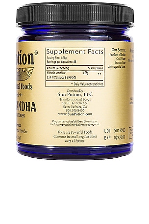 Sun Potion SUPPLÉMENT ASHWAGANDHA