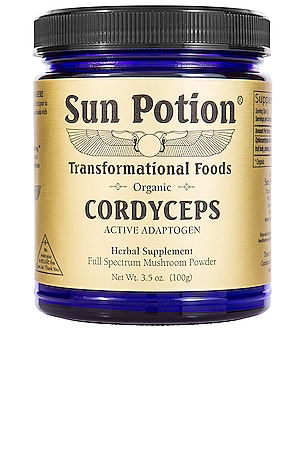 Cordyceps Active Adaptogen Mushroom Powder Sun Potion
