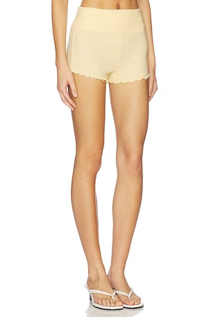Spiritual Gangster Serene Short in Yellow