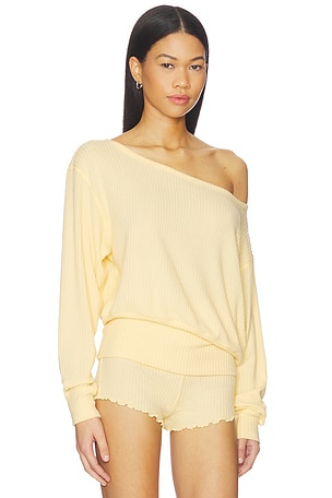 Spiritual Gangster Rhythm Top in Yellow