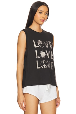 Spiritual Gangster Beloved Bowery Tank Top in Black. Size XS. Also