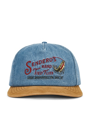 Sendero Provisions Co. Hand Tied Flies Panel Hat