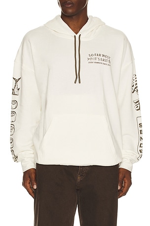 Sendero Provisions Co. So Far West Hoodie in Light Grey. Size XS. Also