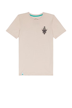 Sendero Provisions Co. Buffalo Tee in Cream. Size S. Also