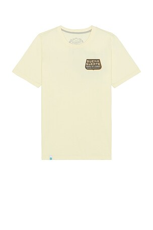 Sendero Provisions Co. Buena Suerte Tee in Cream. Size S. Also
