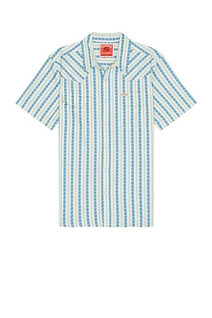 Serape Pearl Snap Short Sleeve Shirt Sendero Provisions Co.